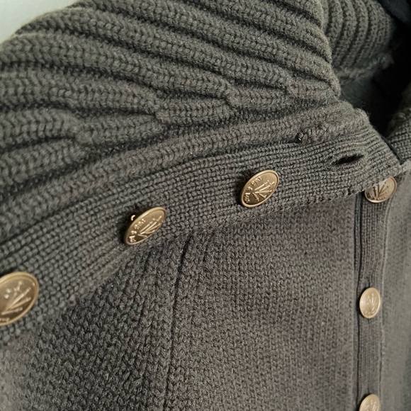 *RARE * rag & bone 100% cashmere sweater-capelet - Picture 7 of 10